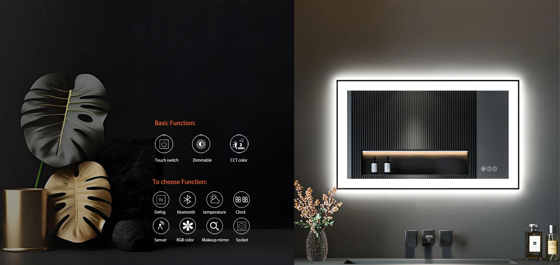 Outdoor garden light LED wall light PIR sensor